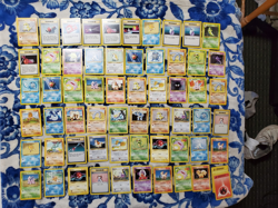 LP/NM Base Set 4th Print Lot 1999-2000 61 Cards Pokemon Vintage Card Bundle - Image 1