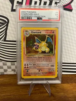Charizard - 3/110 - PSA 5 - Legendary Collection - Pokemon TCG Card - Image 1