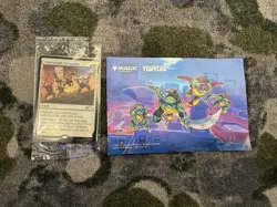 Magic The Gathering x TMNT NYCC Exclusive Promo Card. Sealed. - Image 1