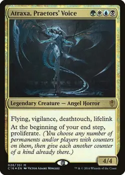 Atraxa, Praetors' Voice - Foil Commander 2016 MP MTG - Image 1
