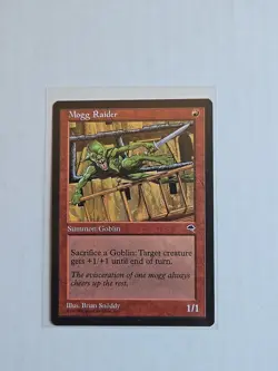 Mogg Raider - Tempest - LP - MTG Magic - Common - Creature - Image 1