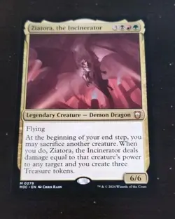 104x Ziatora, the Incinerator Magic The Gathering Commander Deck / Used / MTG - Image 1