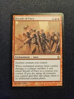 MTG Ravnica; Breath of Fury - 116 (Regular Rare) - Image 1