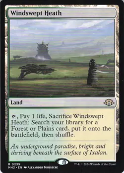 MTG Windswept Heath (235) | NM | Modern Horizons 3 {MH3} - Image 1