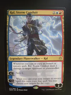 Ral, Storm Conduit NM War of the Spark MTG FREE SHIPPING - Image 1