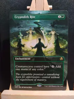 Cryptolith Rite (Borderless) - Innistrad Remastered - Rare - NM (see pics) - Image 1