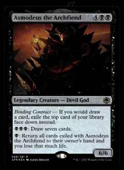 Asmodeus the Archfiend 88 Foil R Adventures in the Forgotten Realms - Image 1