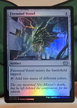 X 1 Firemind Vessel NM FOIL Double Masters 306 MTG Magic The Gathering - Image 1