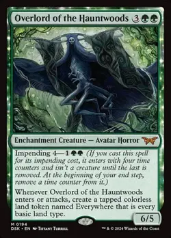 Overlord of the Hauntwoods - Foil DSK LP MTG - Image 1