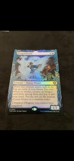 Dragonologist - Showcase FOIL- MtG Tarkir Dragonstorm - NM - Image 4