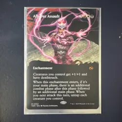 All-Out Assault (Borderless) Tarkir: Dragonstorm Regular - Image 2