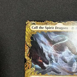 Call the Spirit Dragons TDM Tarkir Dragonstorm MTG 309 SHOWCASE MYTHIC - Image 3