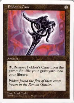 MTG Feldon's Cane Fifth Edition Uncommon # - Image 1