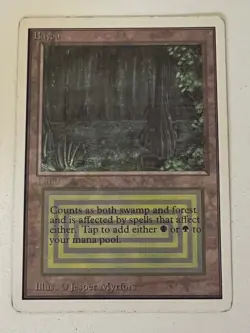 Magic the Gathering MTG Unlimited Bayou MP (Beta Bob) - Image 3