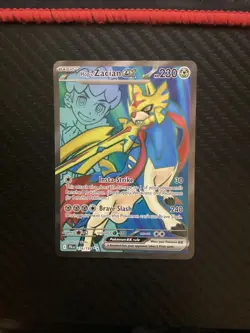 Hop's Zacian ex 176/159 Ultra Rare Sv09: Journey Together Pokemon NM - Image 1