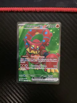 Pokemon TCG Volcanion EX Holo Ultra Rare Card 171/159 Sv09: Journey Together NM - Image 1