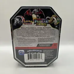 Pokemon TCG Charizard Scarlet & Violet Paldean Fates Tin (SEALED!) - Image 2