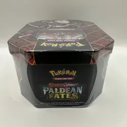 Pokemon TCG Charizard Scarlet & Violet Paldean Fates Tin (SEALED!) - Image 5