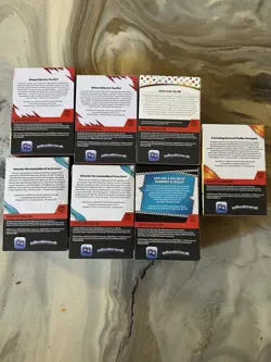 **EMPTY** LOT OF 7- POKEMON TCG - BOOSTER BUNDLES MIXED 151/PR/BB/DR **EMPTY!** - Image 2