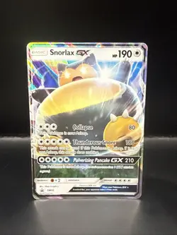 Pokemon TCG Snorlax-GX SM05/248 SM Black Star Promos Holo - Image 3