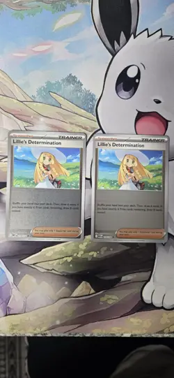 Lillie's Determination 119/132 - 2x Reverse Holo - Pokemon - Mega Evolution - Image 1