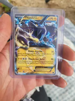 Thundurus EX 38/116 World Championships 2014 Haruto Koboyashi Pokemon TCG LP - Image 1