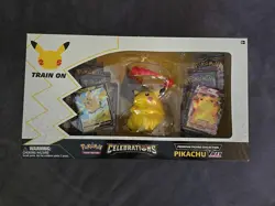 Pokemon TCG Celebrations Premium Figure Collection Pikachu VMAX Box 820650809408 - Image 1