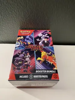 Pokemon TCG: Destined Rivals Booster Bundle 6 Packs Factory Sealed - Image 1
