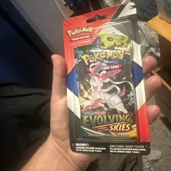 Pokemon Evolving Skies & Chilling Reign 2 Pack Blister w/ Pin - SEALED & NEW - Image 2