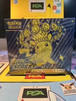 Pokemon TCG Scarlet & Violet Surging Sparks Elite Trainer Box ETB SEALED - Image 1