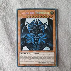 TN19-EN007 Obelisk the Tormentor Prismatic Secret Rare Limited Edition Mint YuGi - Image 1