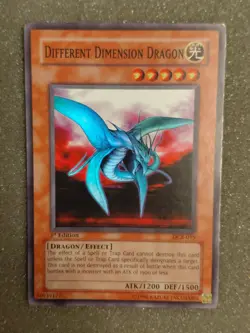 Different Dimension Dragon DCR-015 Dark Crisis 1st Edition Holo LP - Image 1