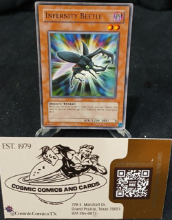Yu-Gi-Oh! Infernity Beetle TSHD-EN014 Rare LP - Image 1