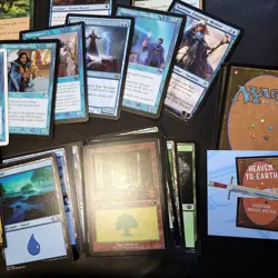 Complete Commander Magic Deck EDH 100 Cards - WIZARDS Tribal Green & Blue 12/12 - Image 2