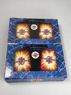 Lot of 164 Bakugan Battle Brawlers 65 Metal/Magnetic Ability Cards with Case - Image 1