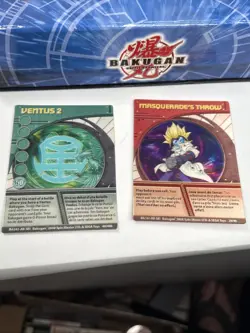 Lot of 164 Bakugan Battle Brawlers 65 Metal/Magnetic Ability Cards with Case - Image 4