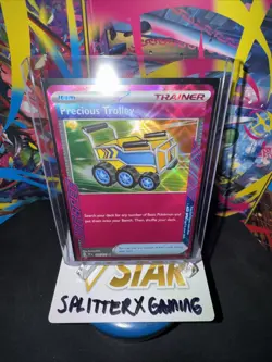 Precious Trolley Ace Spec Item Trainer Pokemon Card Surging Sparks SSP 185 - Image 1
