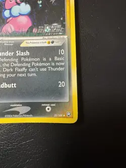 Pokemon Dark Flaaffy Card 33/109 Stamped Holo EX Team Rocket Returns Rare LP - Image 3