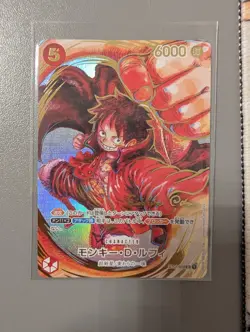One Piece Card Game ST01-012 Monkey D. Luffy Oda signed Japanisch OP05 - Image 1