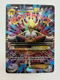 M Alakazam EX # 118 Holo Pokemon Fates Collide Trading Card - Image 1