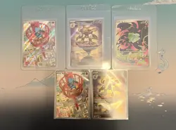 NM Alakazam/riolu/bulbasaur Pokemon Mega Evolution Pokemon Center Promos 5cards - Image 1