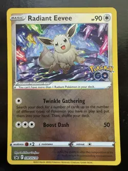 Pokemon Radiant Eevee SWSH230 SWSH: Sword & Shield Promo Cards Holo (NM) - Image 1
