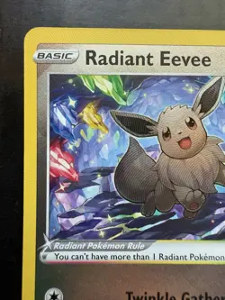 Pokemon Radiant Eevee SWSH230 SWSH: Sword & Shield Promo Cards Holo (NM) - Image 2