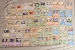 Pokemon Cards Assorted TCG Vintage LP/ MP Condition Quantity Of 51 - Image 2