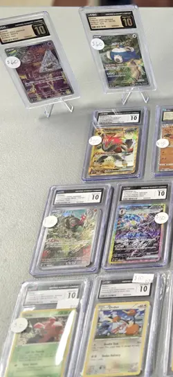 Pokemon TCG 31 Graded Card Lot PSA CGC Slabs Lot #1 PSA 10 - Image 2