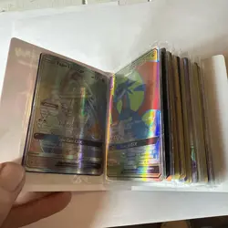 Poke’mon Lot Mixed Binder Collection Rare’s GX Sm-Guardians Rising 59 Holo Cards - Image 3