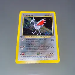 Skarmory Neo Genesis First Edition Holo Rare 13/111 Pokemon TCG Card Ungraded - Image 1