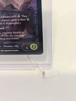 Cold Foil Blasmophet, the Soul Harvester FAB021 Promo Card - Image 4