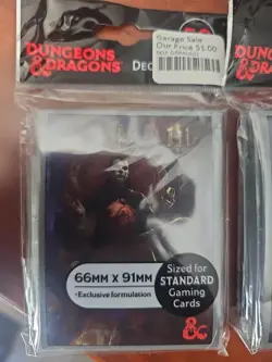ULTRA PRO DUNGEONS & DRAGONS Standard Size Deck Protector Sleeves Pack 100ct - Image 2