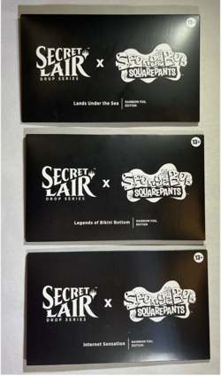 MTG SpongeBob SquarePants Bundle Foil Edition Full set Secret Lair Sealed - Image 1